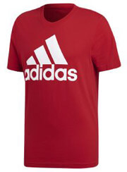 mployza adidas performance essentials linear tee kokkini photo