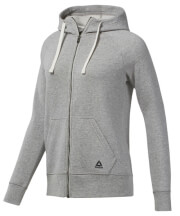 zaketa reebok sport essentials fleece full zip hoodie gkri photo