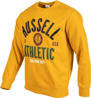 mployza russell athletic badged crewneck sweatshirt moystardi photo