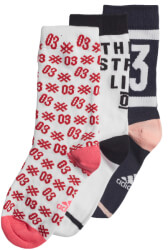 kaltses adidas performance graphic socks 3p leykes roz mayres 28 30 photo