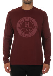 mployza russell athletic tonal l s crewneck tee mpornto xxl photo