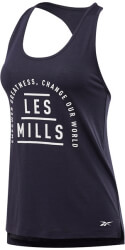 fanelaki reebok sport les mills supremium graphic tank top mob photo