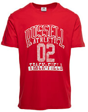 mployza russell athletic track field s s crewneck tee kokkini photo