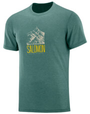 mployza salomon explore graphic tee prasini m photo