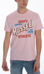 mployza russell athletic sport league s s crewneck tee roz photo