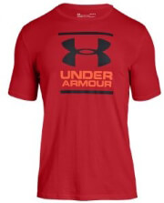 mployza under armour ua gl foundation graphic t shirt kokkini m photo