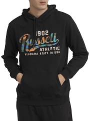 foyter russell athletic paneled pullover hoody mayro photo