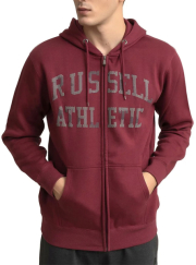 zaketa russell athletic camo tonal print zip through hoody byssini photo