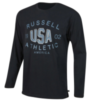 mployza russell athletic usa l s crewneck tee mayri photo