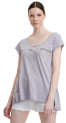 mployza bodytalk loose tee lila photo