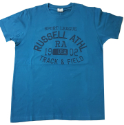 mployza russell athletic track field s s crewneck tee mple photo
