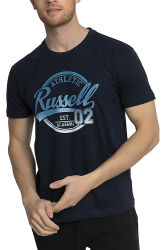 mployza russell athletic collegiate logo s s crewneck tee mple skoyro photo
