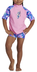 antiliako set speedo sun protection top short roz photo