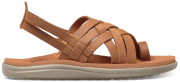 sandali teva voya strappy leather kafe photo