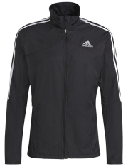 mpoyfan adidas performance marathon 3 stripes jacket mayro photo