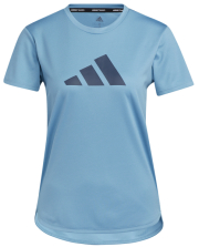 mployza adidas performance 3 bar logo tee siel photo