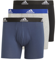 mpoxeraki adidas performance logo boxer briefs 3 pack mayro gkri mple photo