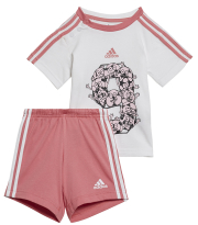 set adidas performance lil 3 stripes sporty set leyko roz 74 cm photo