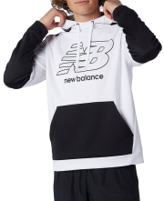 foyter new balance tenacity performance fleece blocked pullover hoodie leyko photo