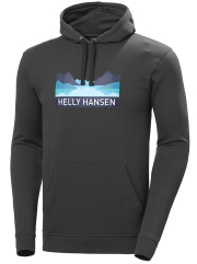 foyter helly hansen nord graphic pull over hoodie gkri skoyro photo