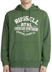 foyter russell athletic sportswear pullover hoody prasino photo