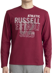 mployza russell athletic shed l s crewneck tee byssini photo