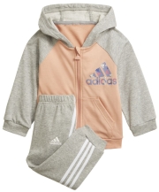 setaki adidas performance badge of sport full zip hoodie jogger set gkri somon photo