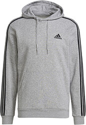 foyter adidas performance essentials fleece 3 stripes hoodie gkri photo