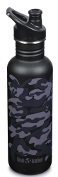 pagoyri klean kanteen classic with sport cap black camo mayro 800 ml photo