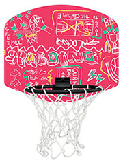 mpasketaki spalding graffiti micro mini backboard set roz photo