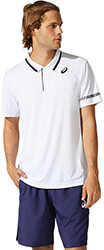 mployza asics court polo shirt leyki photo