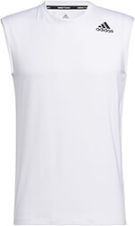 amaniki mployza adidas performance techfit sleeveless fitted tee leyki photo