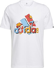 mployza adidas performance fluid badge of sport graphic tee leyki photo