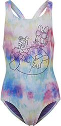 magio adidas performance adidas x daisy duck tie dye swimsuit lila mob photo