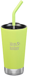 potiri klean kanteen insulated tumbler with straw lid juicy pear 473 ml photo