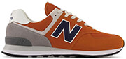 papoytsi new balance classics 574 portokali photo