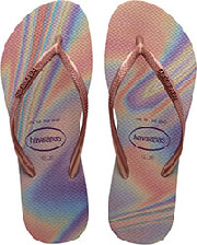 sagionara havaianas slim iridescent roz lila photo