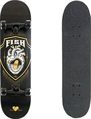 skateboard fish black heart 31 photo
