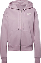zaketa reebok identity zip up hoodie lila photo