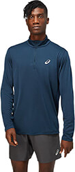 mployza asics core ls 1 2 zip top mple photo