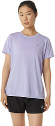 mployza asics core ss top lila photo