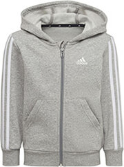 zaketa adidas performance essentials 3 stripes zip hoodie gkri 122 cm photo