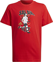 mployza adidas performance salah graphic tee kokkini photo