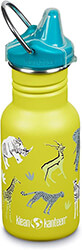 pagoyri klean kanteen kid classic narrow with sippy cap safari kitrino 355 ml photo