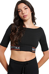 mpoystaki bodytalk gen y crew top boat neck 3 4 mayri photo