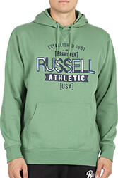 foyter russell athletic established 1902 pull over hoody prasino photo