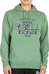 foyter russell athletic established 1902 pull over hoody prasino m photo