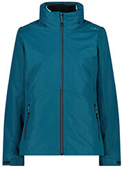 mpoyfan cmp 3 in 1 jacket with removable fleece liner petrol photo