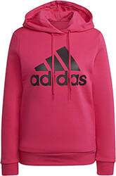 foyter adidas performance loungewear essentials logo fleece hoodie matzenta xs photo