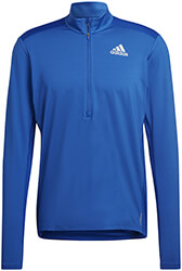 mployza adidas performance own the run half zip mple roya photo